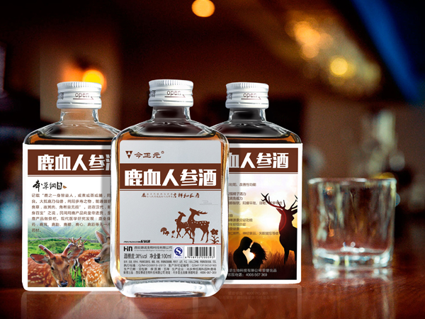 保健酒 壯陽(yáng)酒 今正元牌鹿血人參酒(100ml)