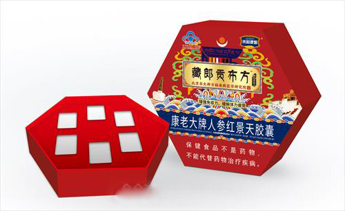 藏郎貢布方*康老大牌人參紅景天膠囊