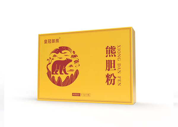 熊膽粉金色盒