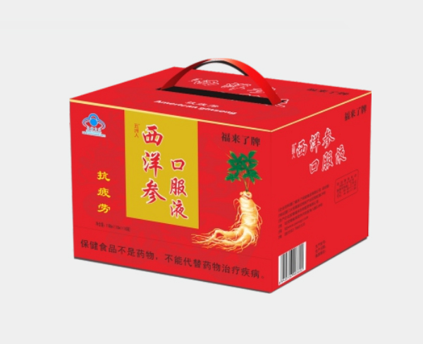 五洲人 西洋參口服液。