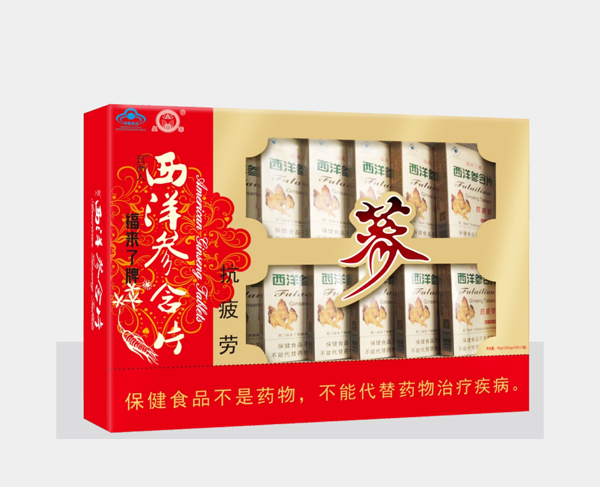 五洲人 西洋參含片(禮盒裝)