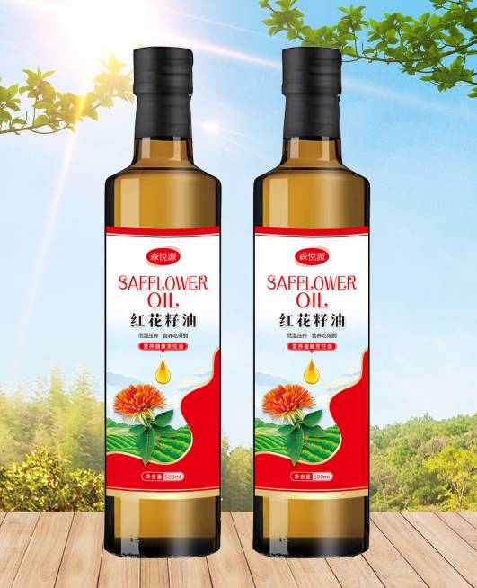 紅花籽油 冷榨紅花籽油 源頭工廠 一件代發(fā) 可貼牌代工