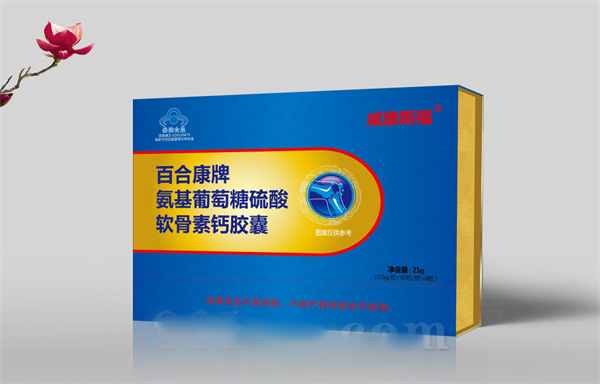 百合康牌氨基葡萄糖硫酸軟骨素鈣